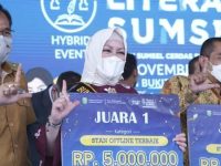 Ikuti Festival Literasi, Muara Enim Raih Juara 1 Penyaji Terbaik