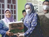 Peduli Korban Bencana Alam di Desa Suka Jaya, HNU Salurkan Bantuan