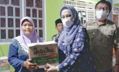 Peduli Korban Bencana Alam di Desa Suka Jaya, HNU Salurkan Bantuan