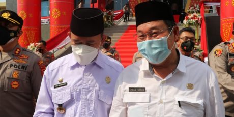 Pj Sekda Muara Enim Hadiri Peresmian Gedung Utama Presisi Polda Sumsel