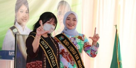 Bunda Literasi Kabupaten Muara Enim Resmi Dijabat Ketua TP PKK Nurmala Sari Jabat