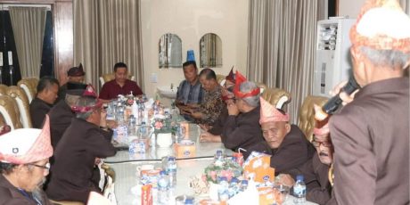 Pj Bupati Muara Enim Tatap Muka dengan Pemangku Adat Marga