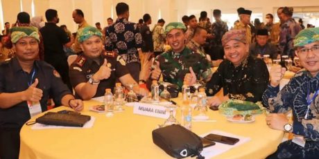 Pj Bupati Hadiri Rakor Forkompinda Kabupaten/ Kita se-Sumatera Selatan