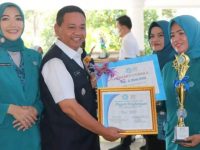 Pj Bupati Muara Enim Bersama Ketua TP PKK Peringati Hari Kesatuan Gerak PKK Ke-50