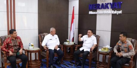 Pj Bupati Terima Kunjungan Kerja Perdana Kapolres Muara Enim