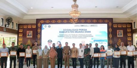11 Perusahaan Diganjar Penghargaan oleh Pemkab Muara Enim