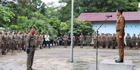Plt Bupati Muara Enim Harapkan Pol PP Bersikap Tegas, Profesional dan Humanis