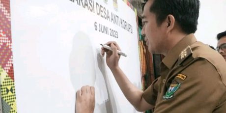 Desa Muara Gula Baru Jadi Percontohan Antikorupsi Tingkat Nasional 2023 dari KPK RI