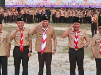 Gubernur dan Plt Bupati Muara Enim Berkemah Bersama