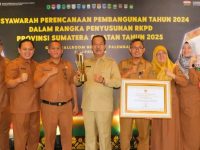 Raih Pencapaian Terbaik dalam Pembangunan Daerah, Pemkab Muara Enim Diganjar Penghargaan