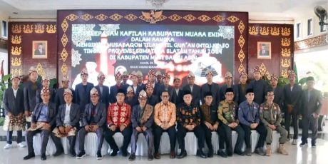 Kafilah Muara Enim Dilepas Ikuti MTQ Tingkat Provinsi Sumsel XXX di Muba
