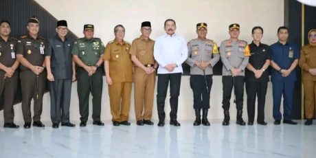 Jaksa Agung RI Didampingi Pj Bupati Resmikan Gedung Baru Kantor Kejari Muara Enim