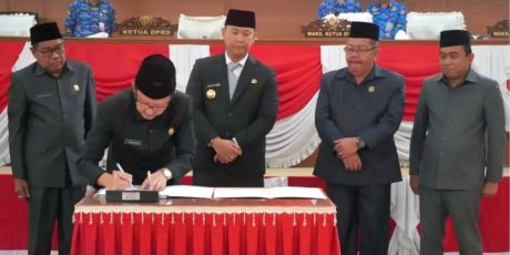 Dokumen Rancangan Perubahan KUA dan PPAS 2024 Resmi Ditetapkan Pemkab-DPRD Muara Enim