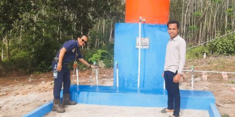 Bantu Kebutuhan Air Bersih Warga, PT TeL Bangun 6 Unit Sumur Bor