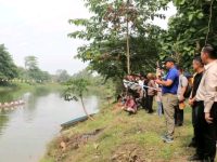 Semarakan HUT Muara Enim Ke-78, Pj. Bupati Lepas Lomba Bidar Mini Danau Cecuho
