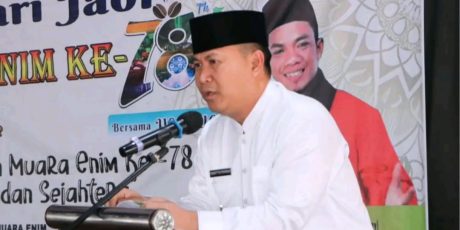 Gelar Tabligh Akbar, Pj. Bupati Ajak Masyarakat Doakan Muara Enim Makin Maju dan Sejahtera