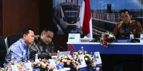 Pj. Bupati Muara Enim Ikuti FDG dan RUPSLB Bank Sumsel Babel