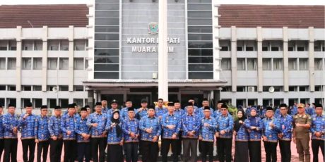 Pj. Bupati Muara Enim Pamitan dengan ASN Jelang Berakhir Masa Pengabdian