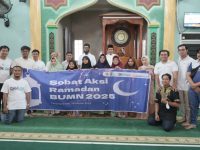 41 Relawan Bukit Asam (PTBA) Menebar Kebaikan di Tanjung Enim