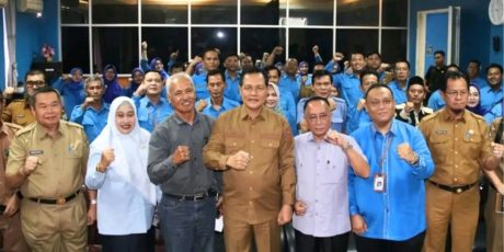 Bupati Minta Kejar Target 5 Ribu Pelanggan Usai Tunjuk Plt Dirut PDAM Baru