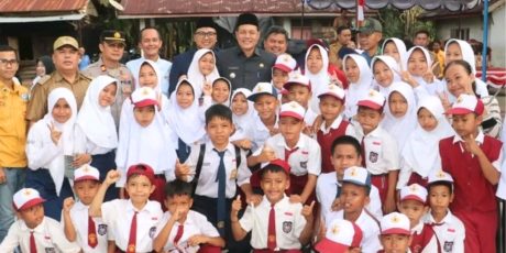 Menanti 10 Tahun, Jalan Lingkar Desa Diresmikan Bupati Muara Enim