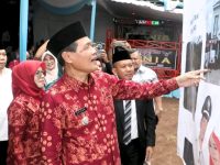Bupati Muara Enim Hadiri Sedekah Desa dan Resmikan Jembatan Gantung