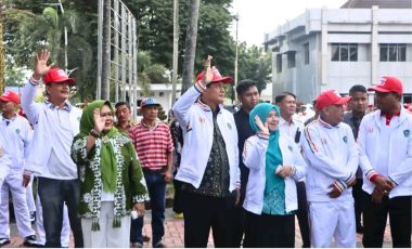 Bupati Muara Enim Lepas 330 Atlet ke Porprov Ke-15 Musi Banyuasin