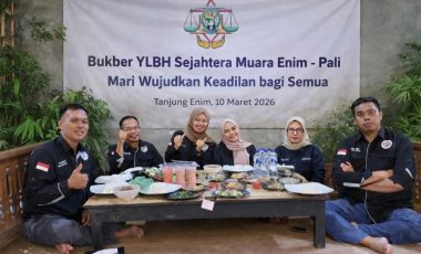 Advokat YLBH Sejahtera Muara Enim – Pali Gelar Bukber, Satukan Tekad Perjuangkan Keadilan