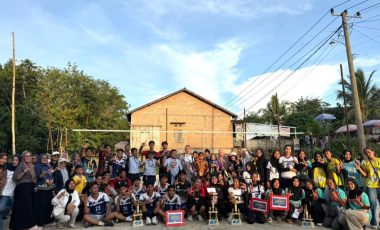 PT TeL Dukung “Kades Cup” Desa Siku, 101 Tim Ikut Turnamen Voli