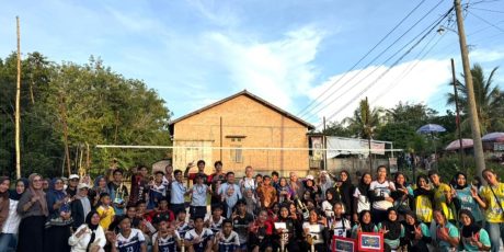 PT TeL Dukung “Kades Cup” Desa Siku, 101 Tim Ikut Turnamen Voli
