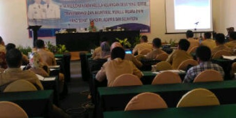 Bimtek Pengelolaan Keuangan Desa Dalam Kabupaten Muara Enim