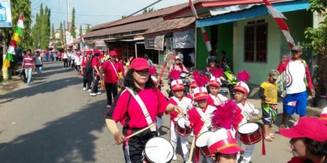 Ikuti Karnaval, Siswa PAUD Tampilkan Berbagai Busana
