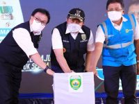 Gubernur Sumsel Bersama Pj Bupati Muara Enim Resmikan Jaringan Listrik PLN di Semende