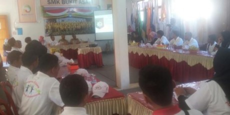 Siswa dari Maluku Utara Kunjungi SMK BA