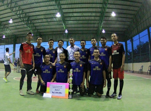 SMK Bukit Asam Sabet Juara Futsal Porsiba CUP