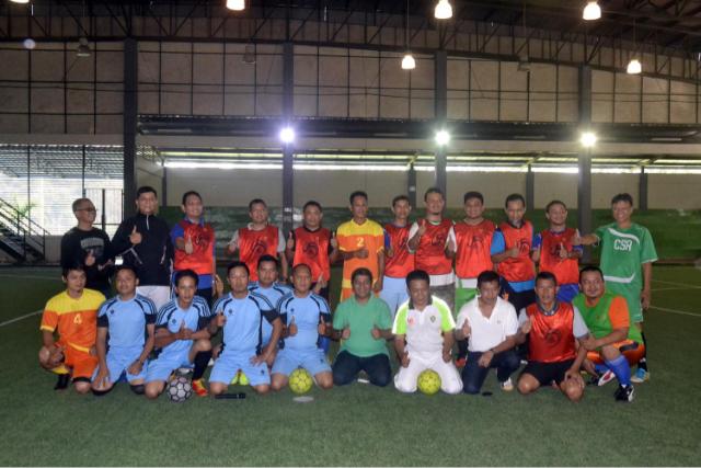Tingkatkan Silaturahmi, PTBA Bersama Wartawan Gelar Futsal Bareng