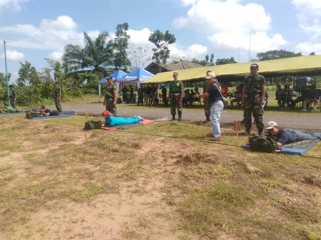 60 Peserta Ikuti Lomba Menembak Eksekutif Rindam II/ Sriwijaya