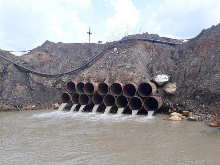 PTBA Diduga Cemari Air Sungai Kiahan di Desa Lingga