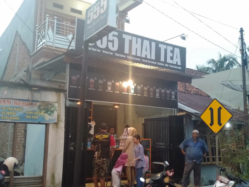 Kedai Thai Iced Tea 555 Hadir di Kota Muara Enim
