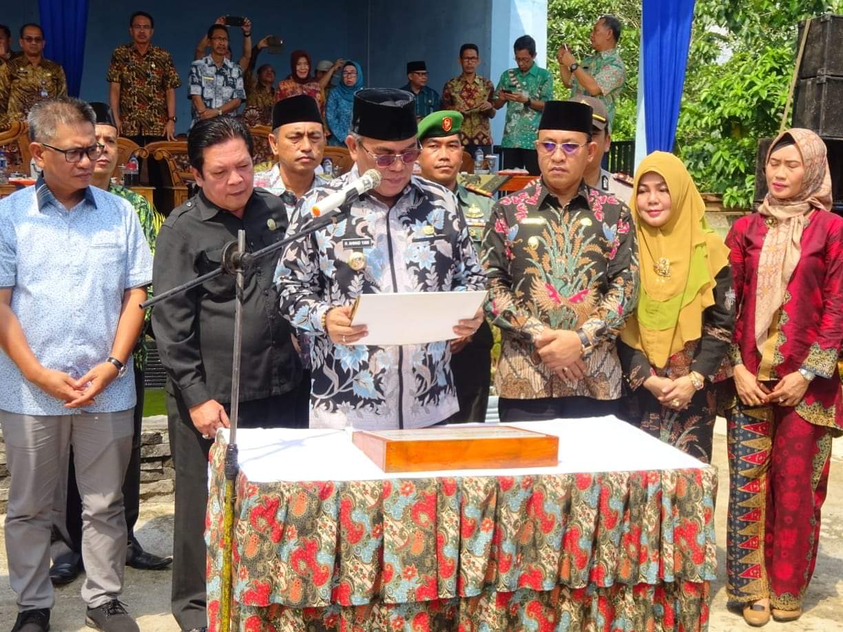 Rambang Niru Resmi Jadi Kecamatan di Kabupaten Muara Enim