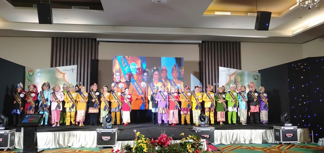 Pemkab Muara Enim Gelar Grand Final Bujang Gadis Serasan 2019