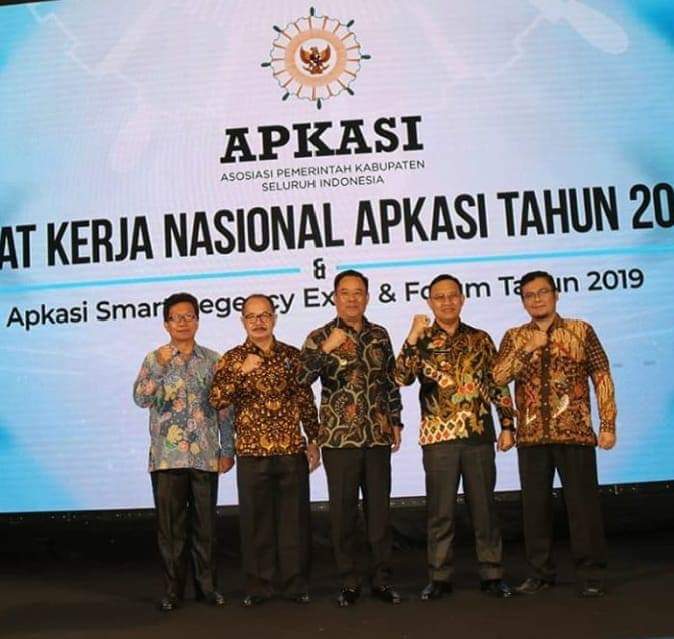 Wabup Juarsah Hadiri Rapat Kerja Apkasi 2019