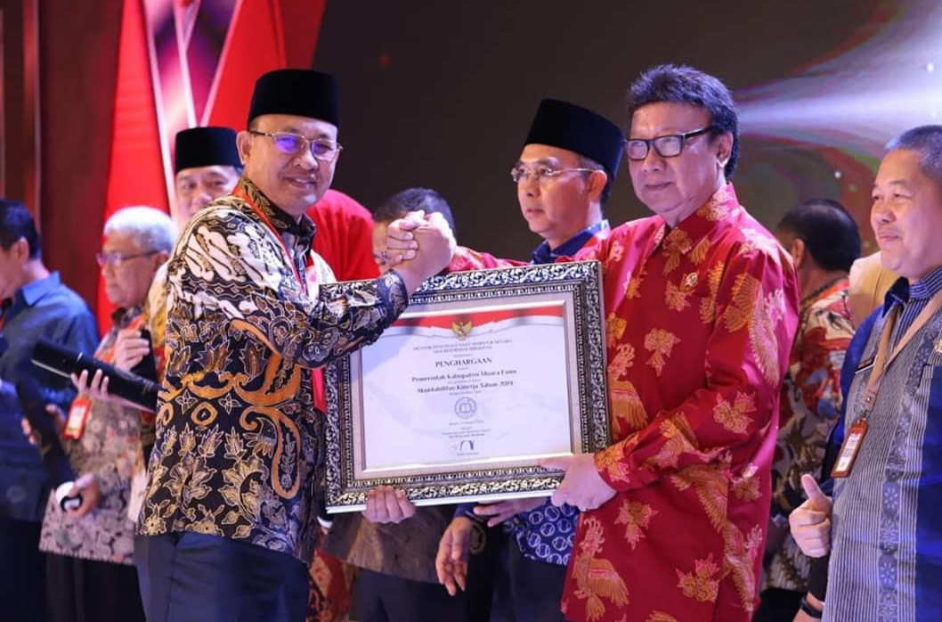 SAKIP Award 2019, Kembali Diraih Pemkab Muara Enim