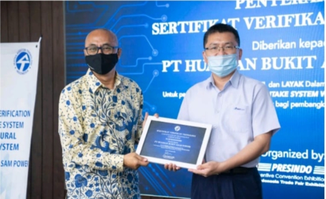 HBAP Terima Penghargaan Sertifikasi Teknologi dari Ikatan Auditor Teknologi Indonesia