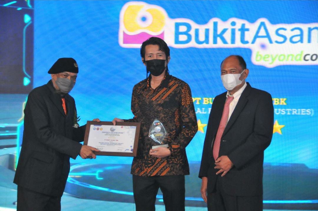 PT Bukit Asam Raih Prestasi Gemilang di Ajang Digitech Award 2022