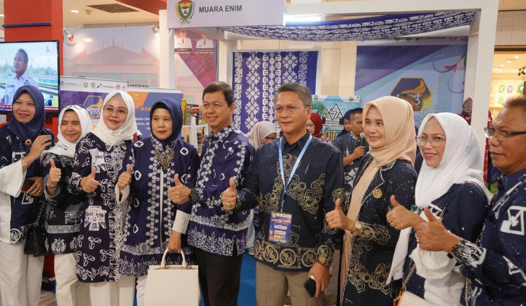 Produk Lokal UMKM Rambang Niru Muara Enim Ramaikan Sumsel Expo di Ciwalk Bandung