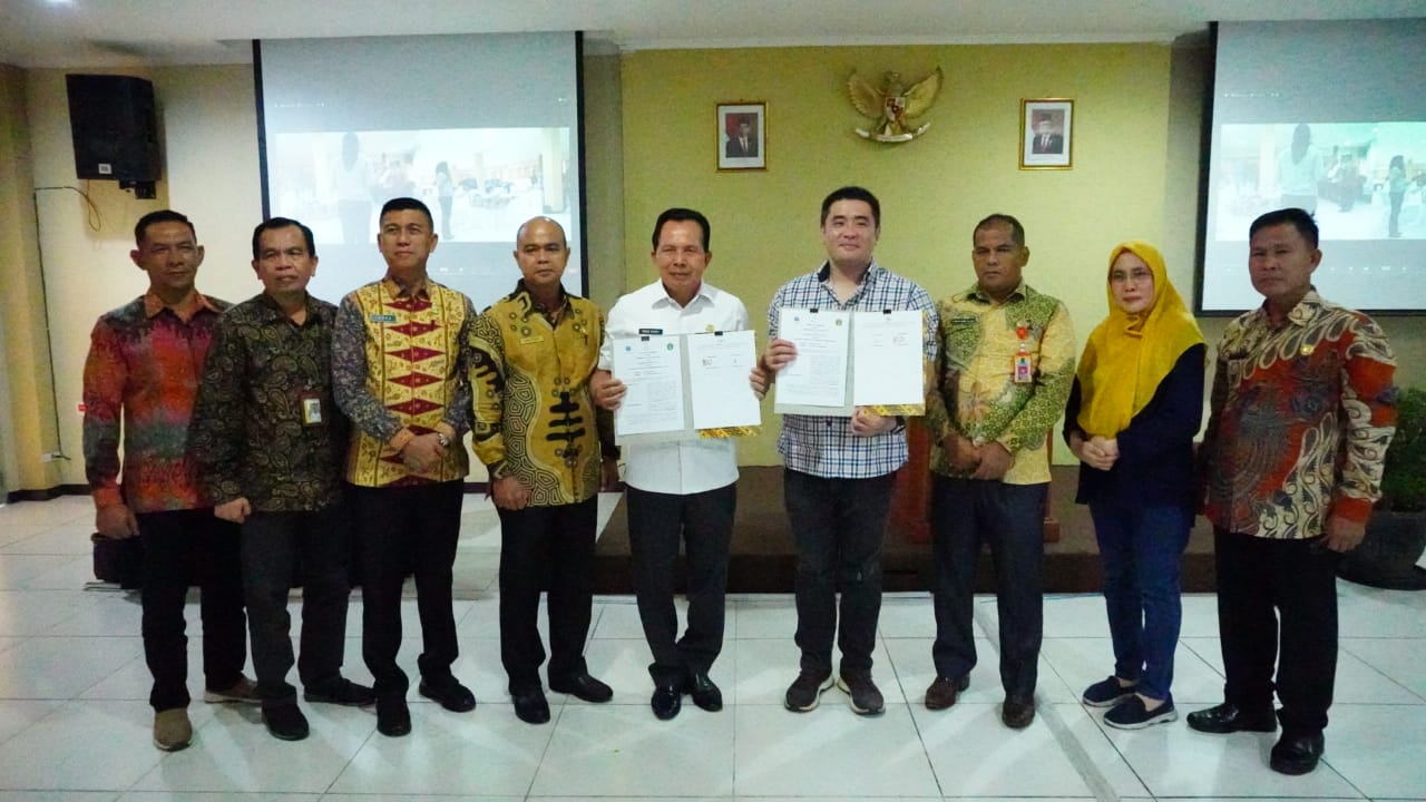 Wali Kota Prabumulih Tandatangani MoU Kerja Sama Pengiriman Tenaga Kerja ke PT Sansan Saudaratex Jaya Cimahi