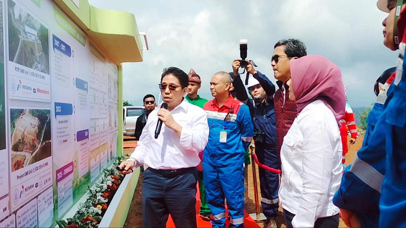 Kembangkan Potensi Panas Bumi, Pertamina Geothermal Energy Bangun PLTP Lumut Balai Unit 2