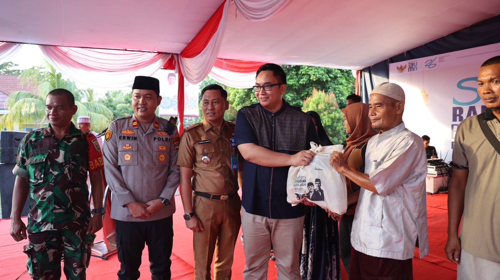 Safari Ramadan BUMN 2024, Bukit Asam (PTBA) Siapkan 1.000 Paket Sembako Murah