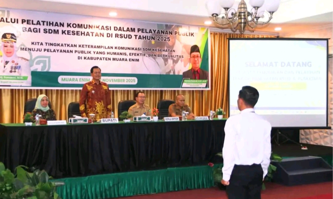 Bupati Muara Enim Tekankan Pentingnya Komunikasi Humanis dalam Pelayanan Kesehatan